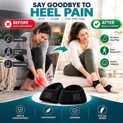 Heel Pain Relief Protector – Adjustable Heel Support for All-Day Comfort & Pain-Free Movement